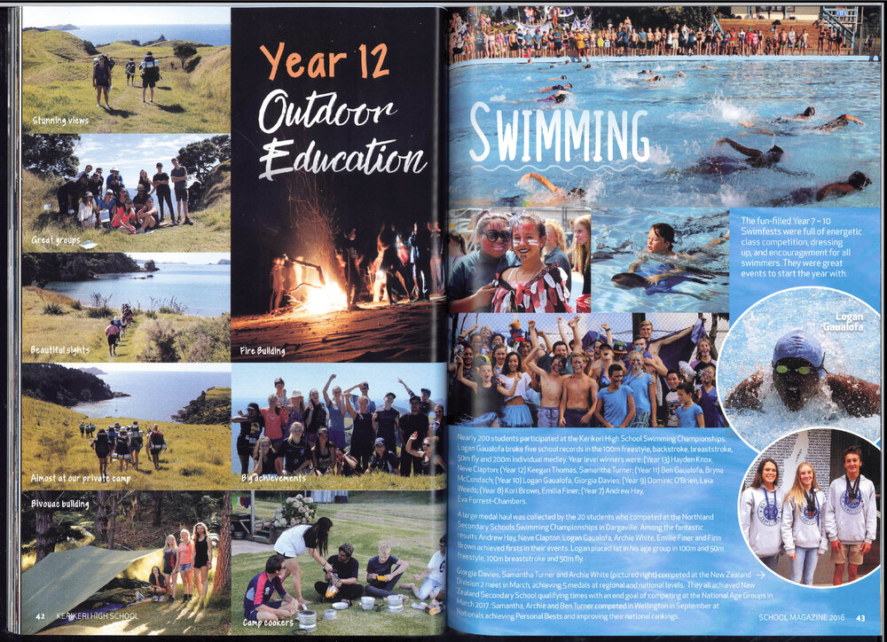 Kerikeri High School Yearbook 2016