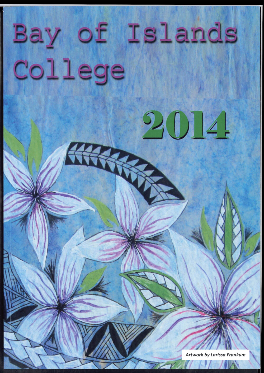 Bay of Islands College Yearbook 2014