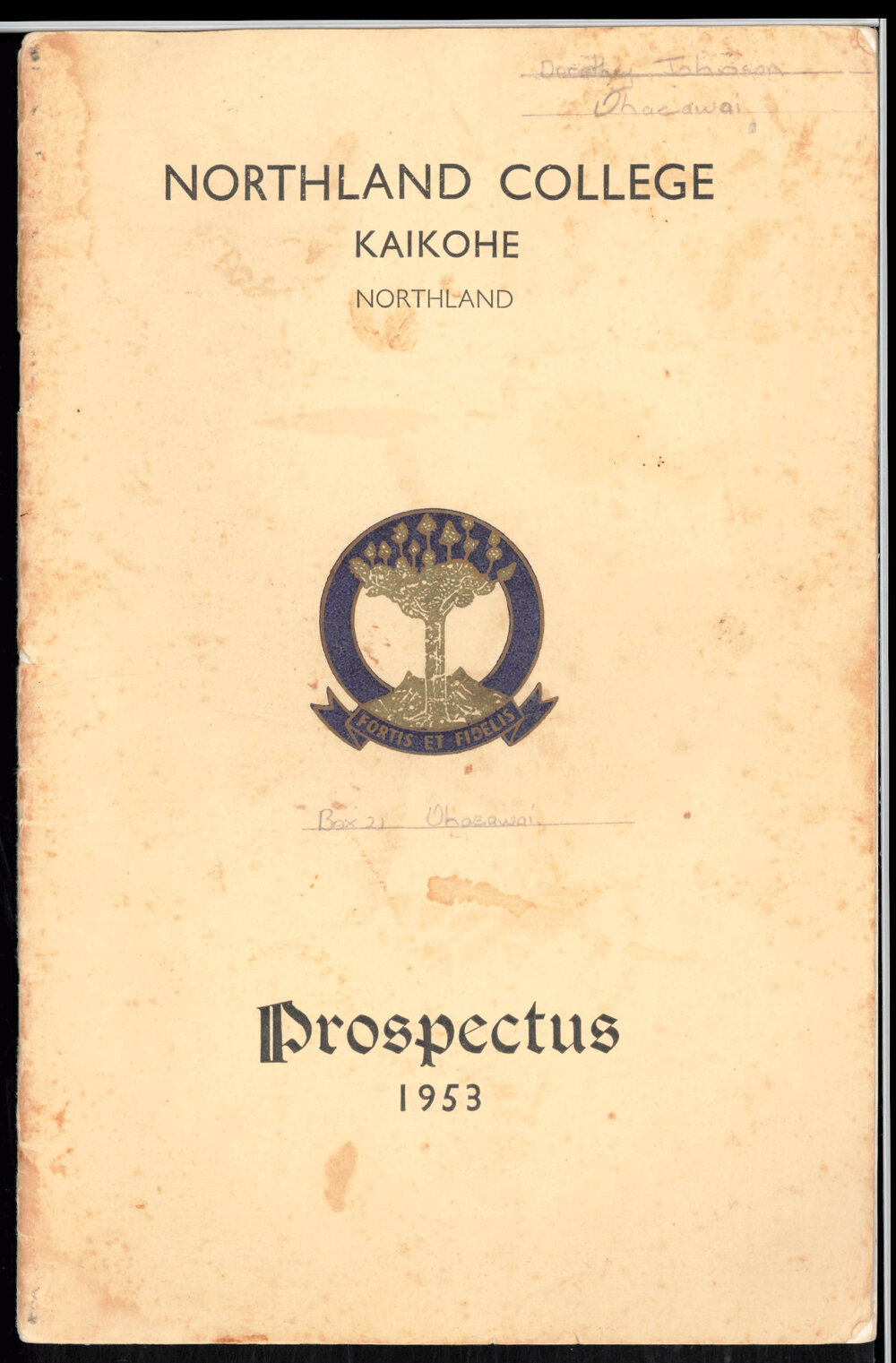 Northland College Yearbook 1953