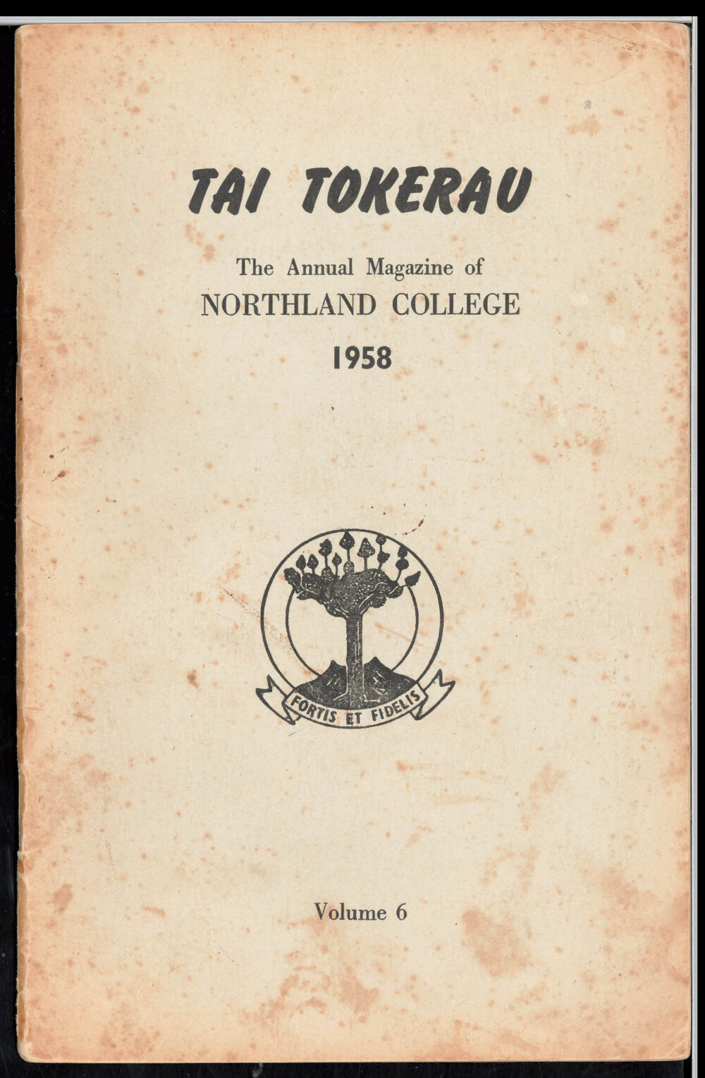 Northland College Yearbook 1958