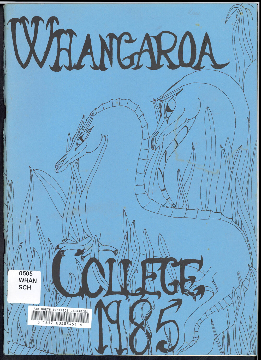 Whangaroa College Yearbook 1985
