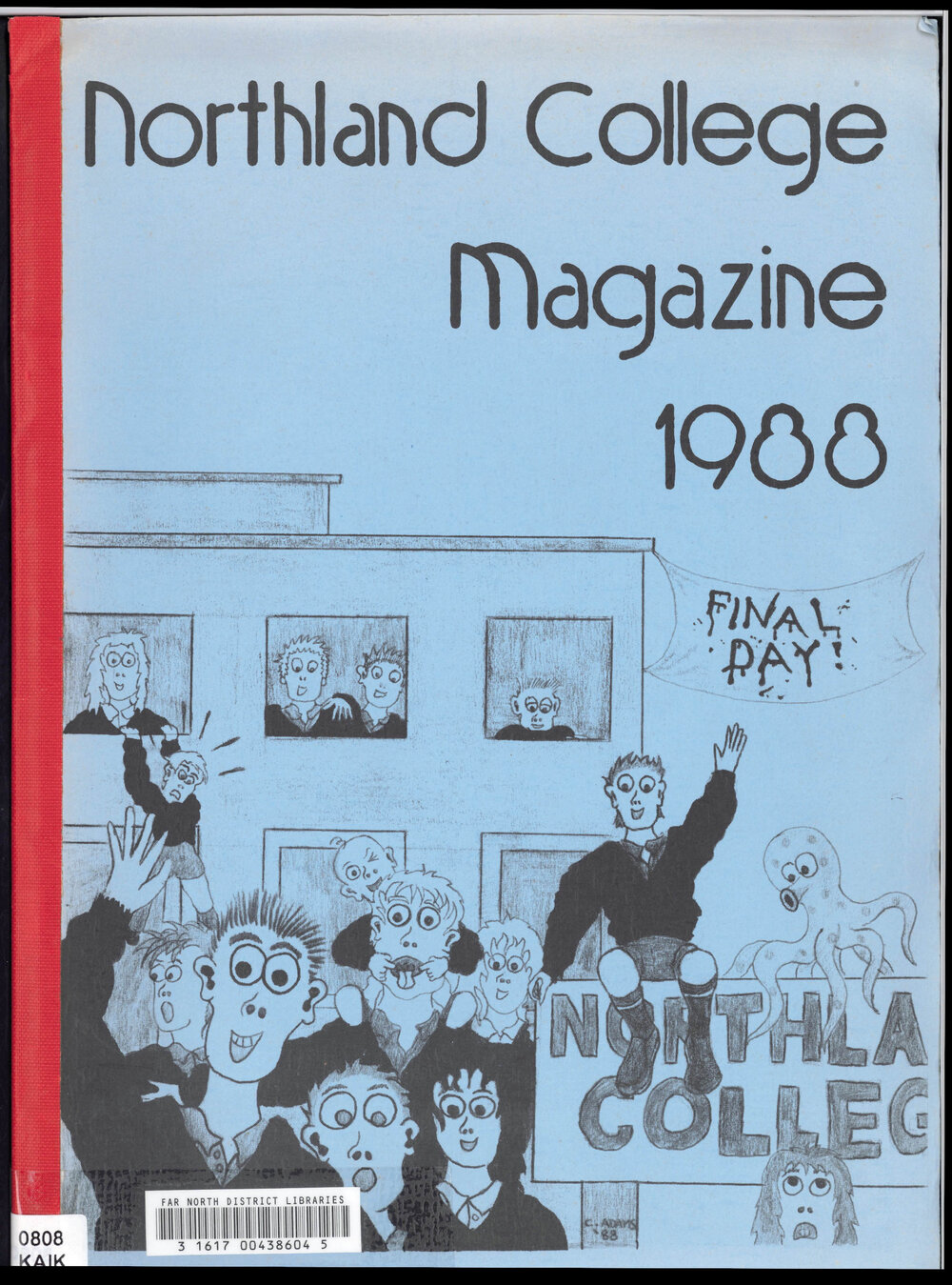 1988 edition of the Northland College Yearbook
