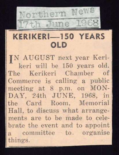 Kerikeri 150 years old 