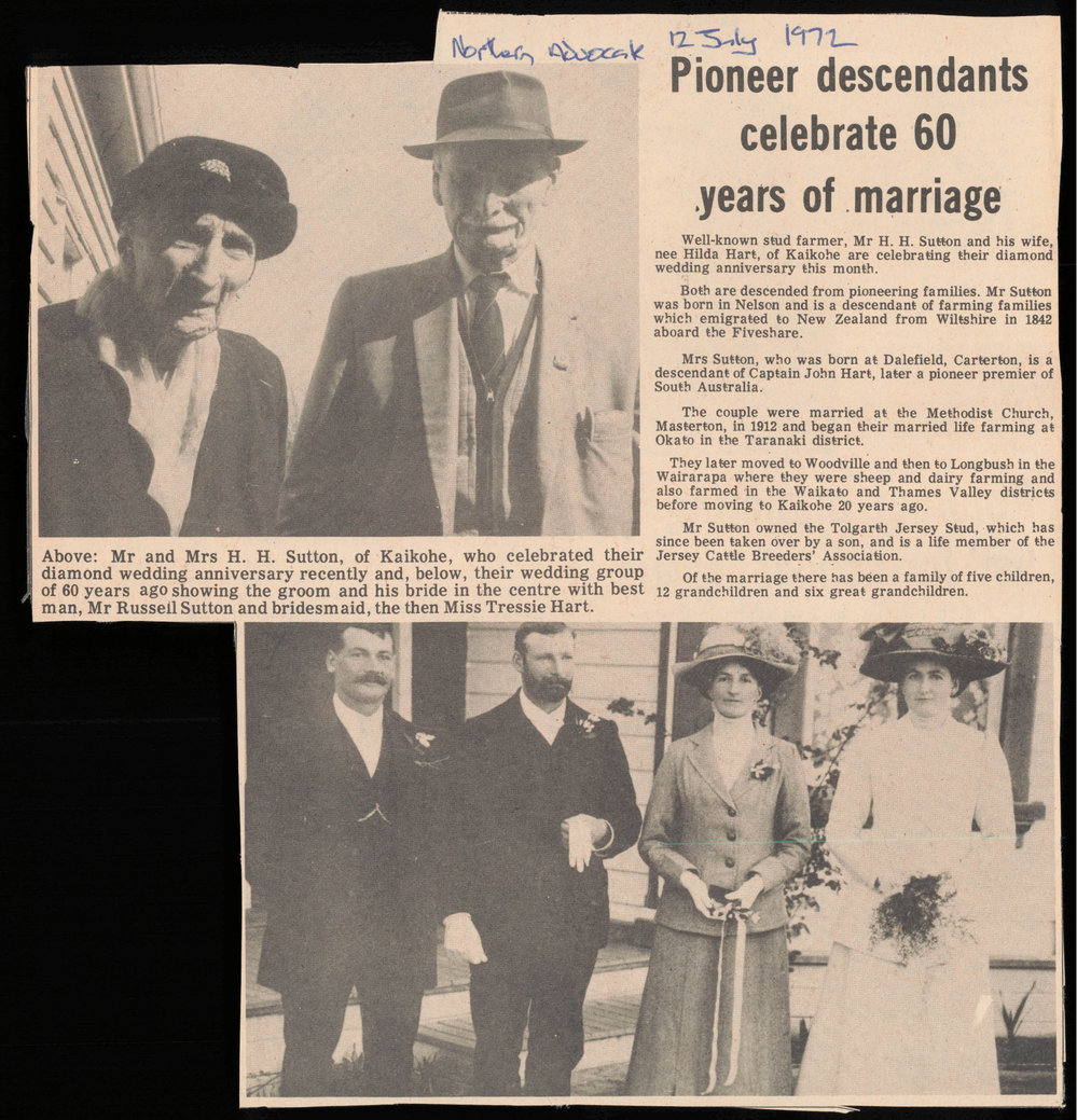 Pioneer descendants celebrate 60 years of marriage