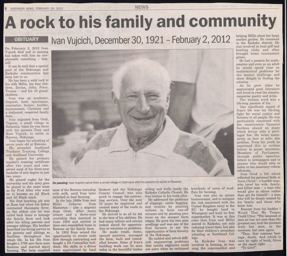 A rock to his family and community