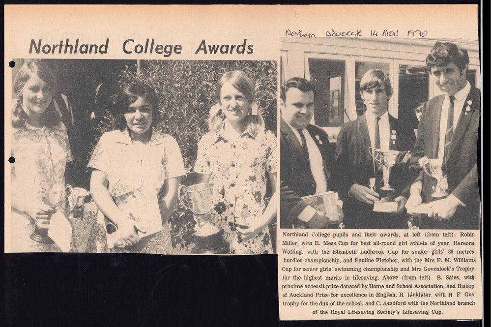 Northland College Awards 1970