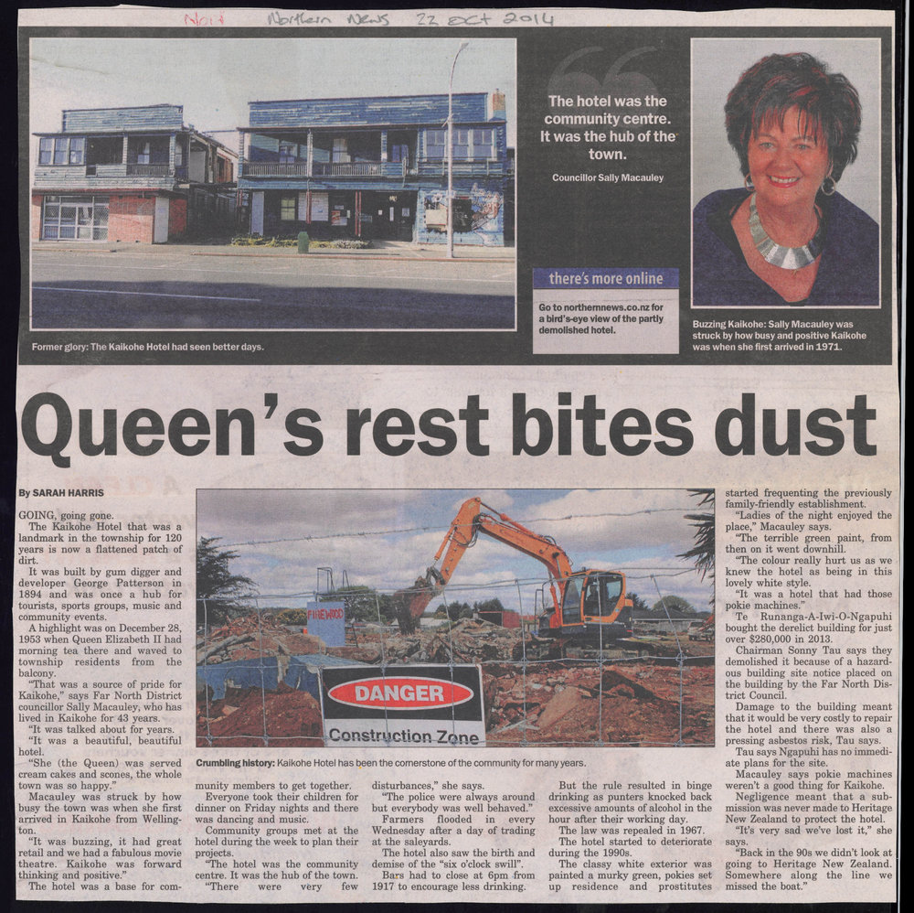 Queen's rest bites dust