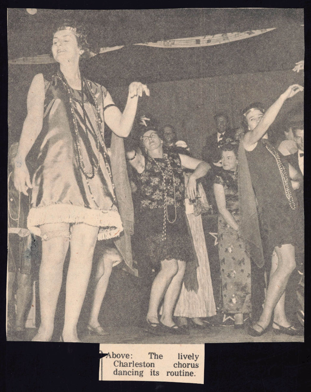 Lively Charleston Chorus dancing