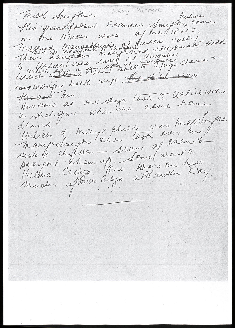 Biographical notes about Martin Smythe