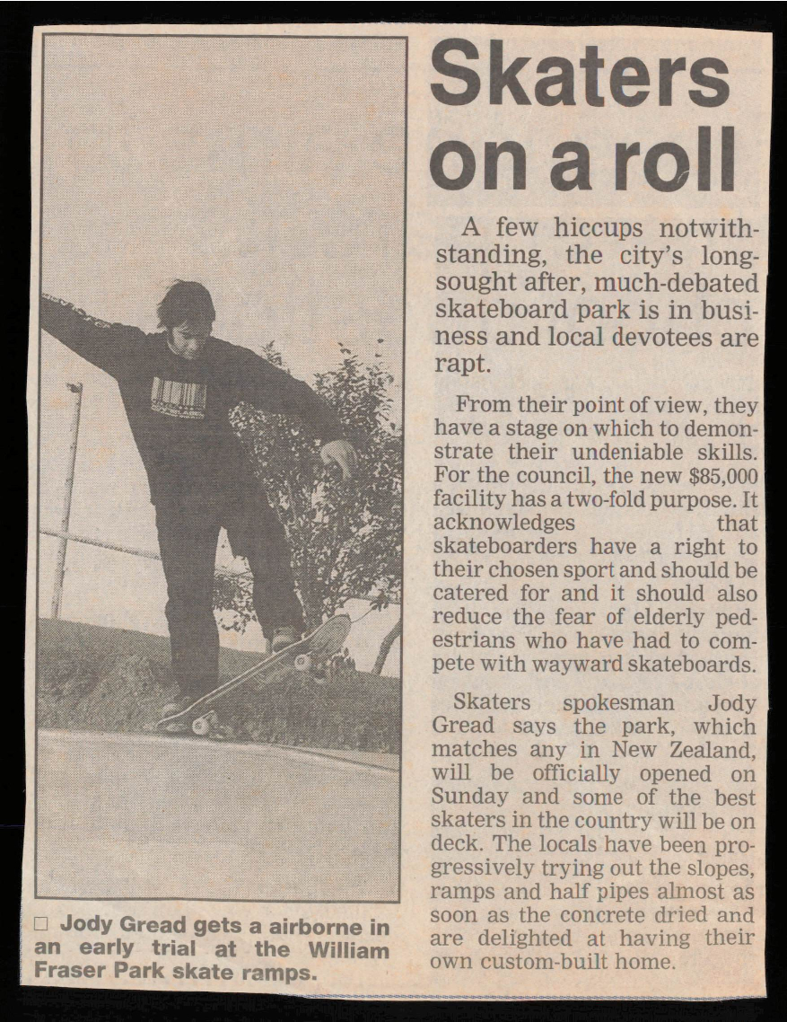 Skaters on a roll