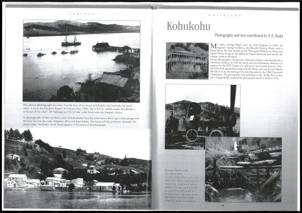 Northland Regions: Kohukohu