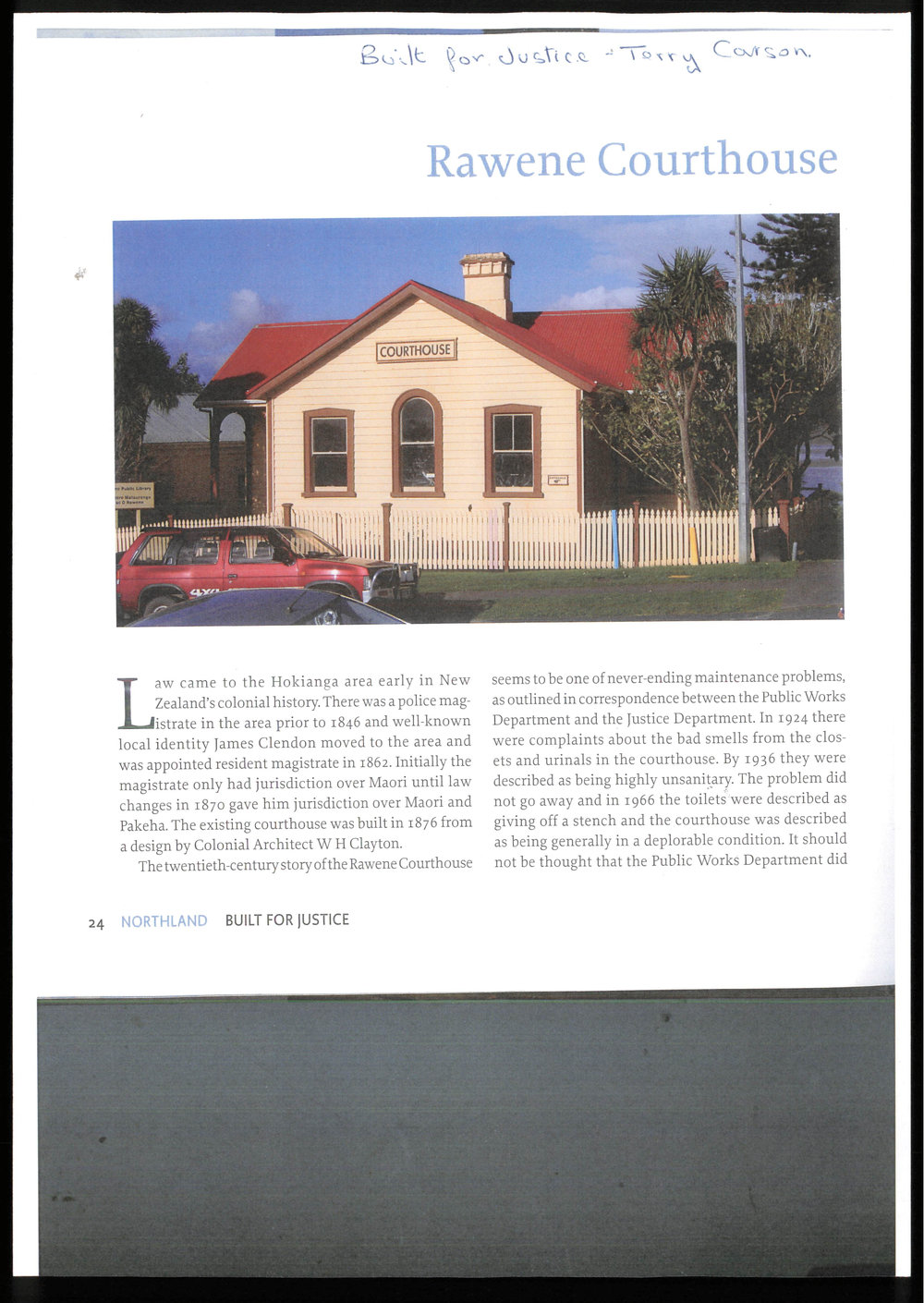 Rawene Courthouse