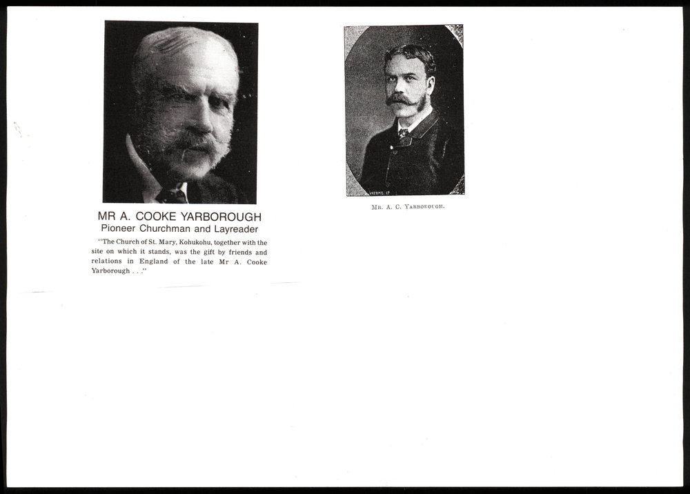 Photographs of A. Cooke Yarborough