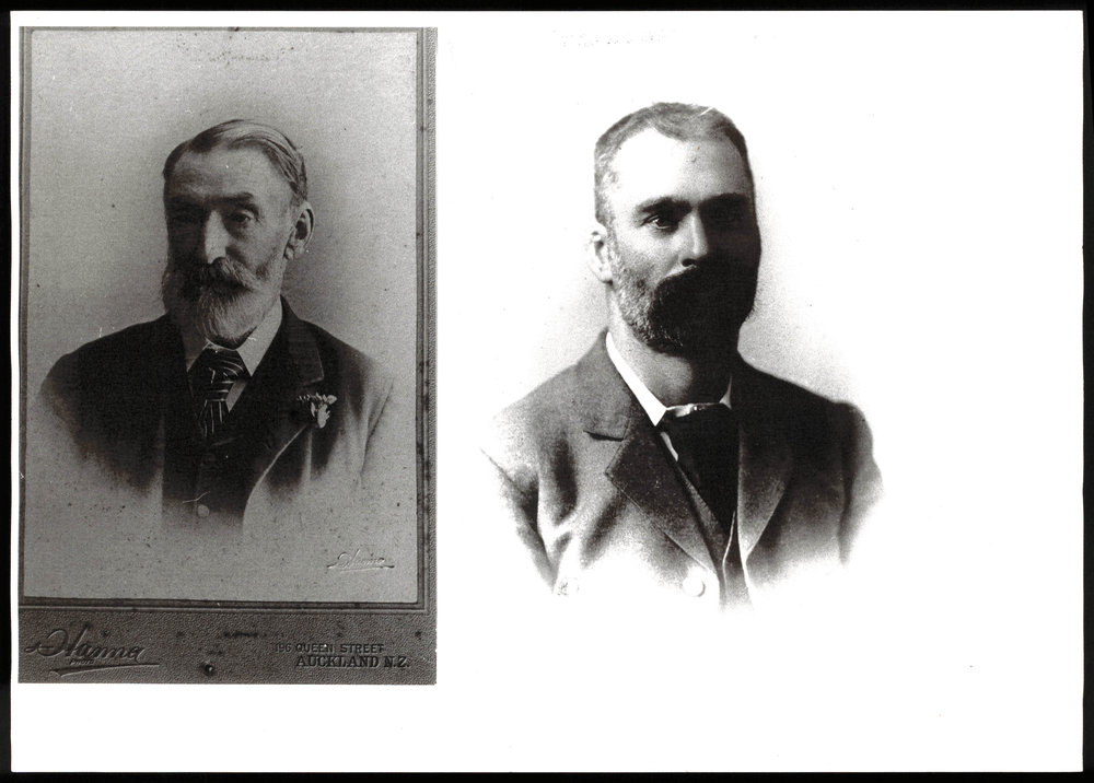 Photographs of A.S Andrews and John Webster 