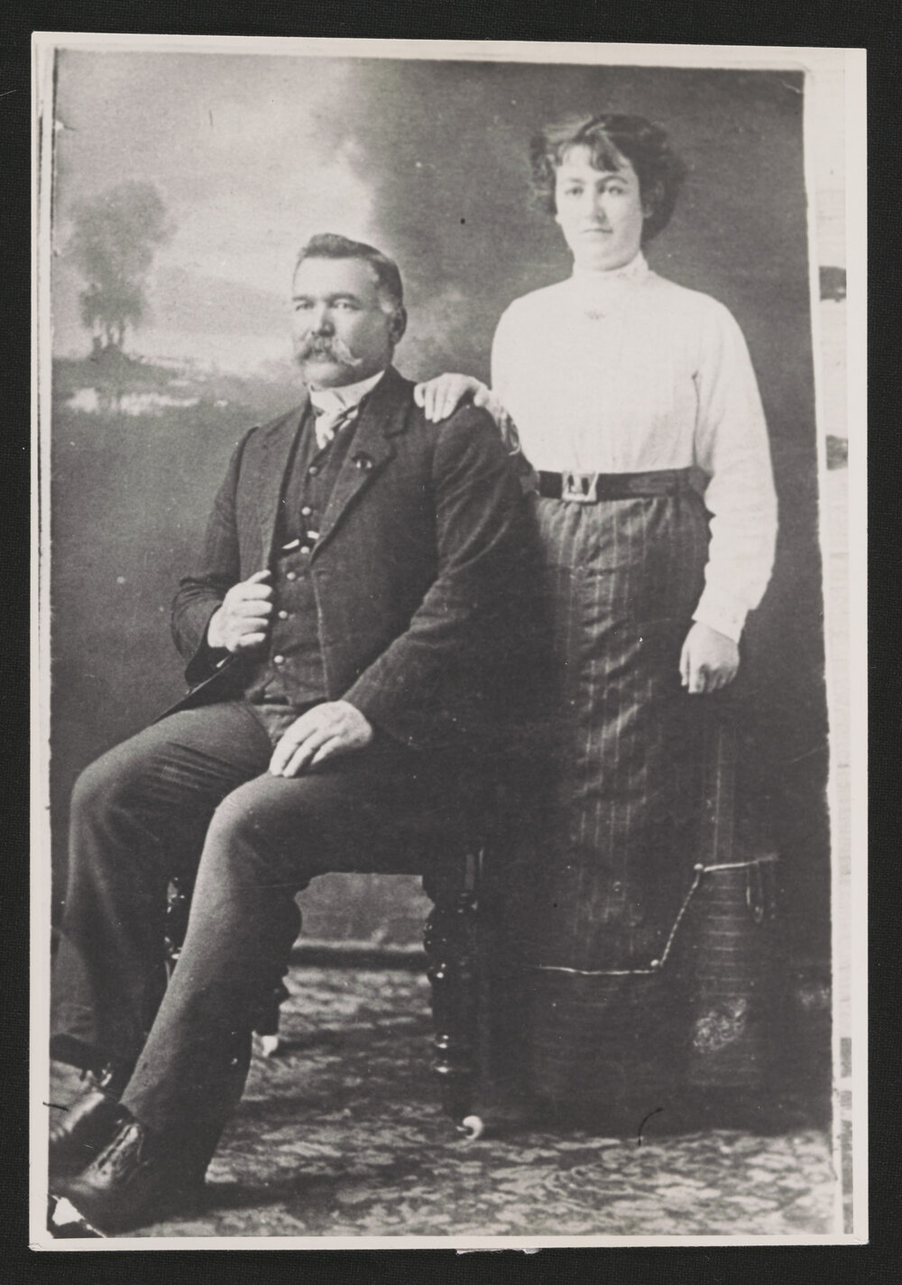 Robert Strongman and Margaret Gorrie