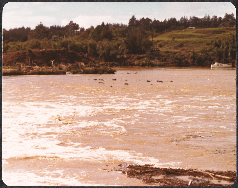 Waipapa Landing flooded