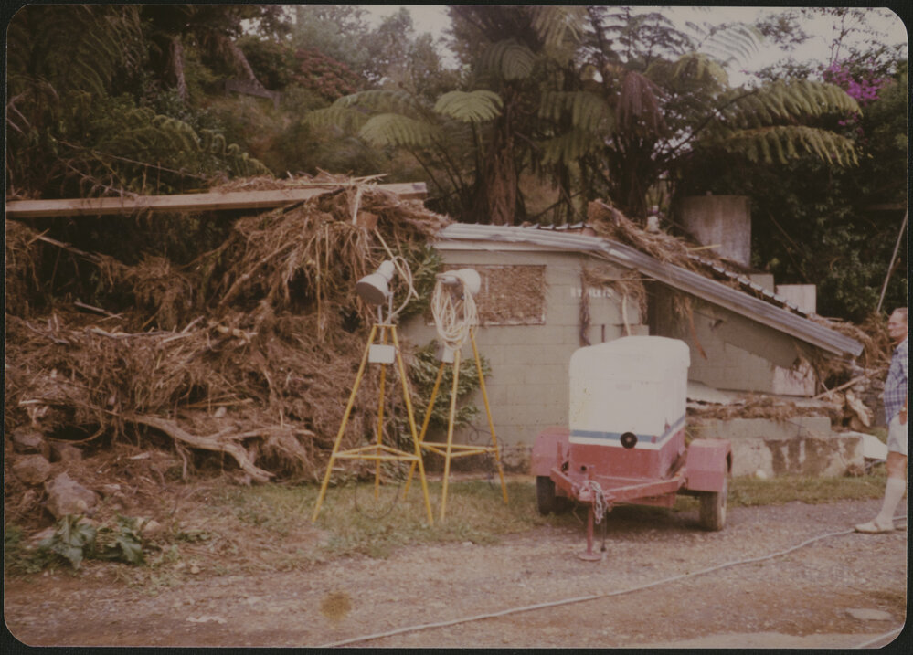 Debris at Waipapa Landing 
