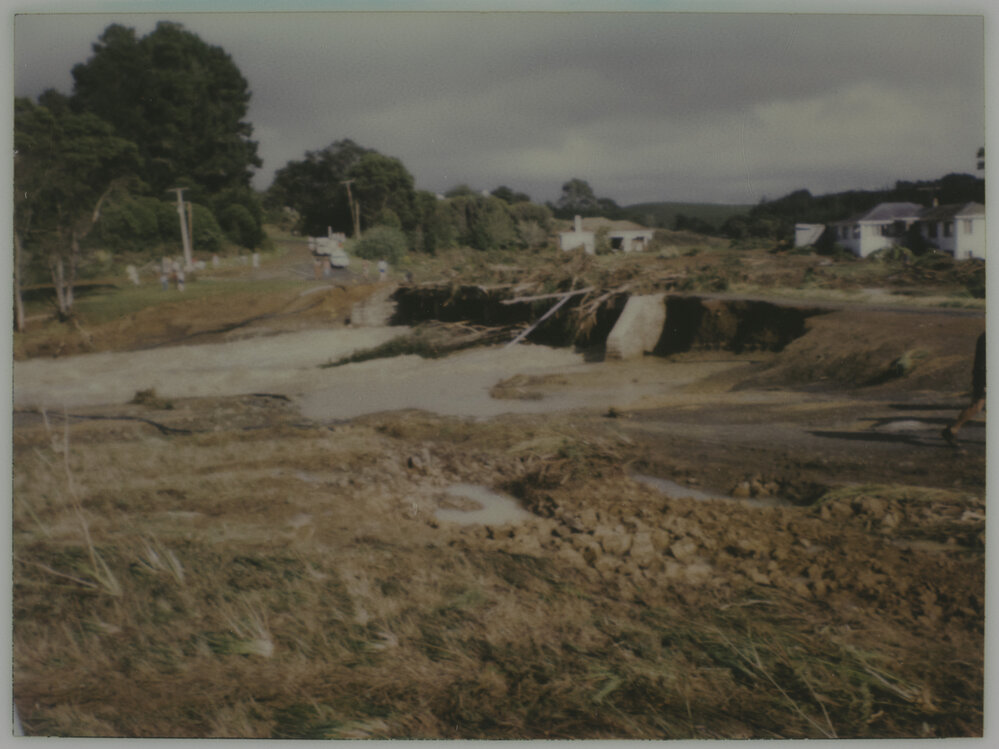 Flooded river