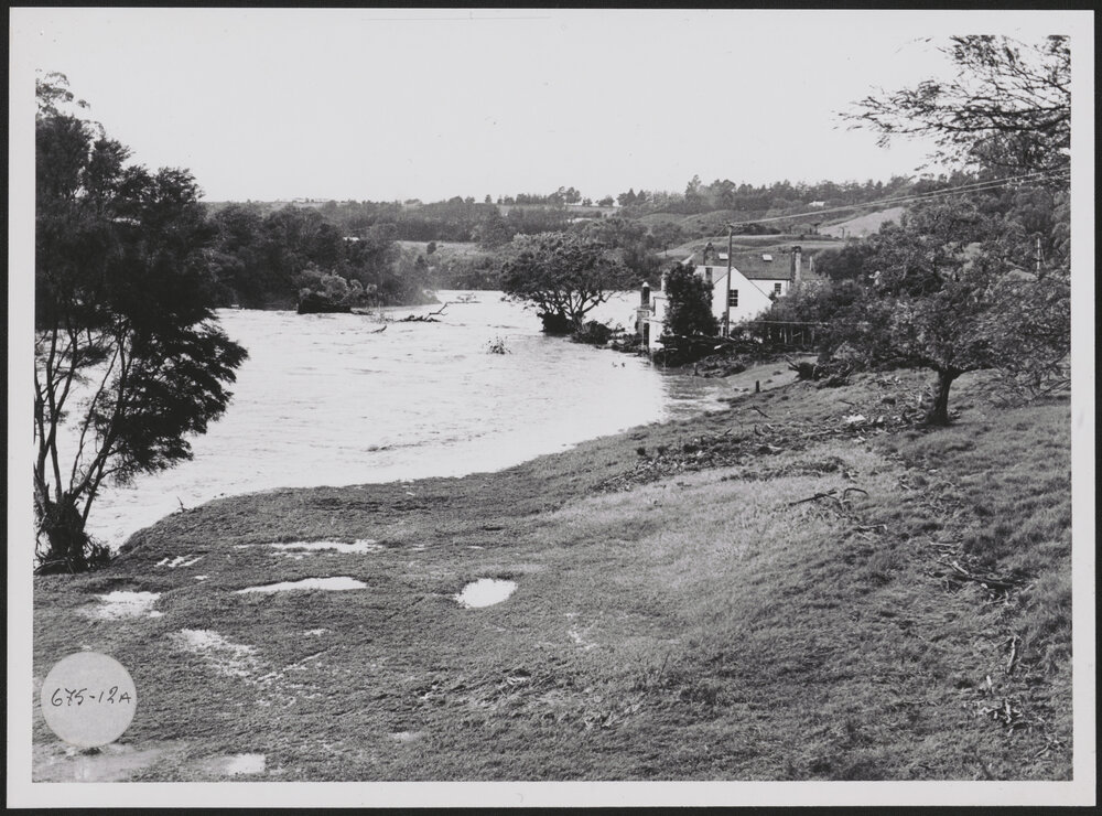 Stone Store basin in flood