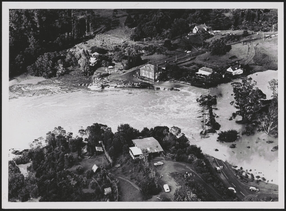 Stone Store basin in flood
