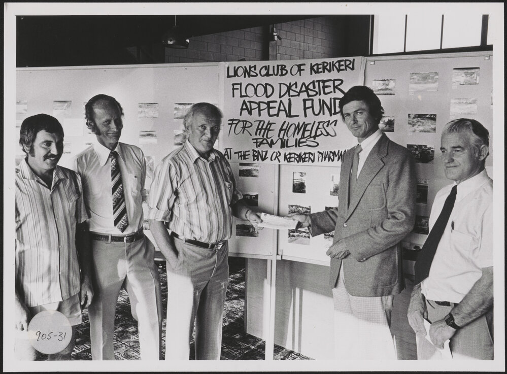 Lions club flood disaster appeal fund