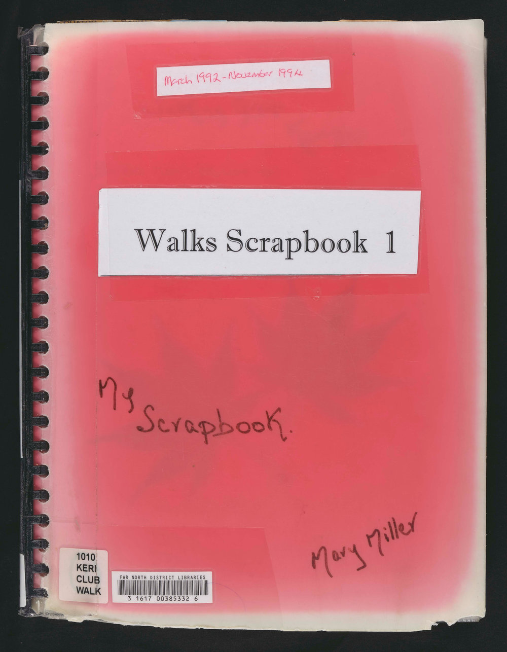 Walks Scrapbook 1 : March 1992 - November 1994