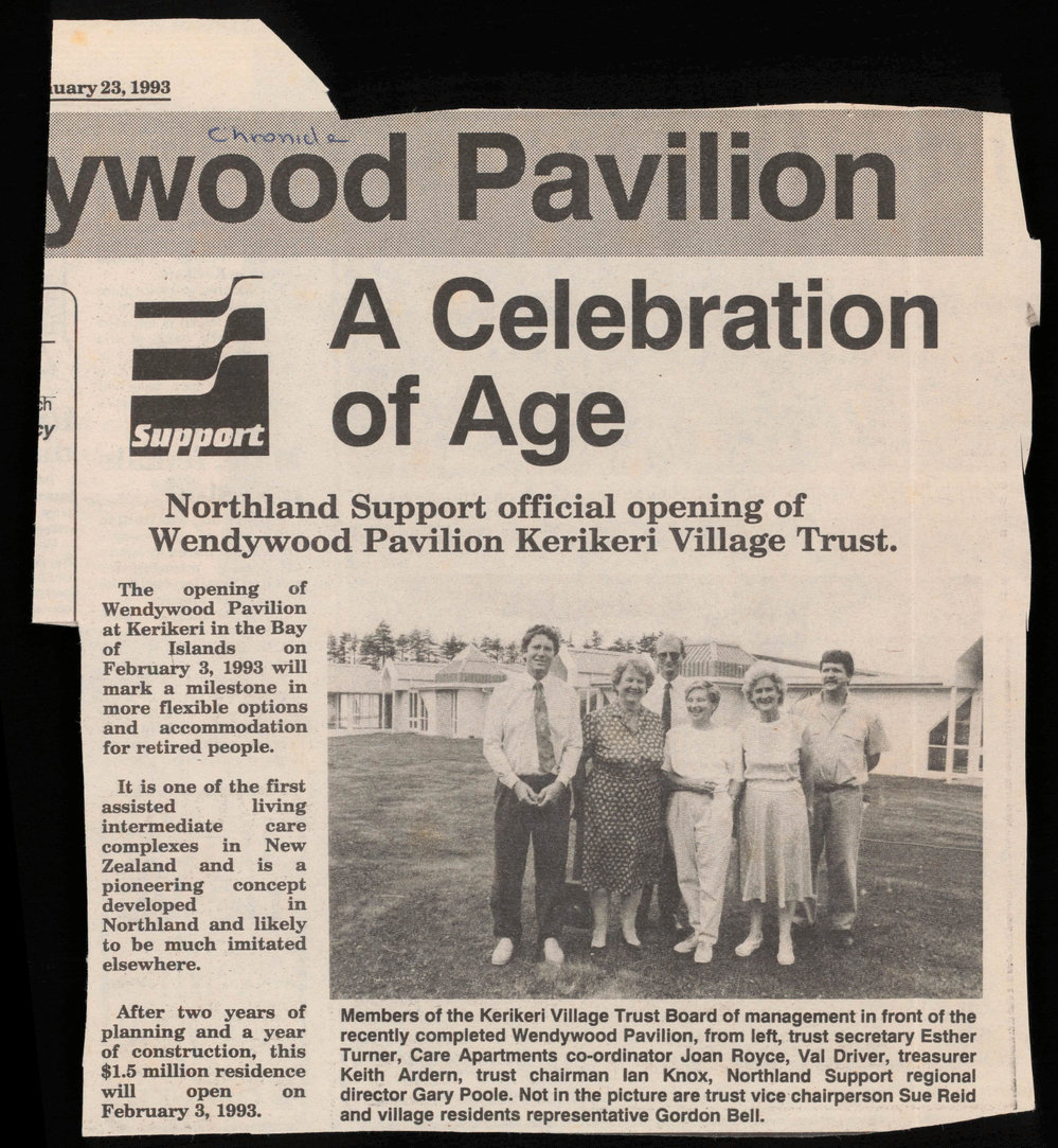 Wendywood Pavilion a celebration of age