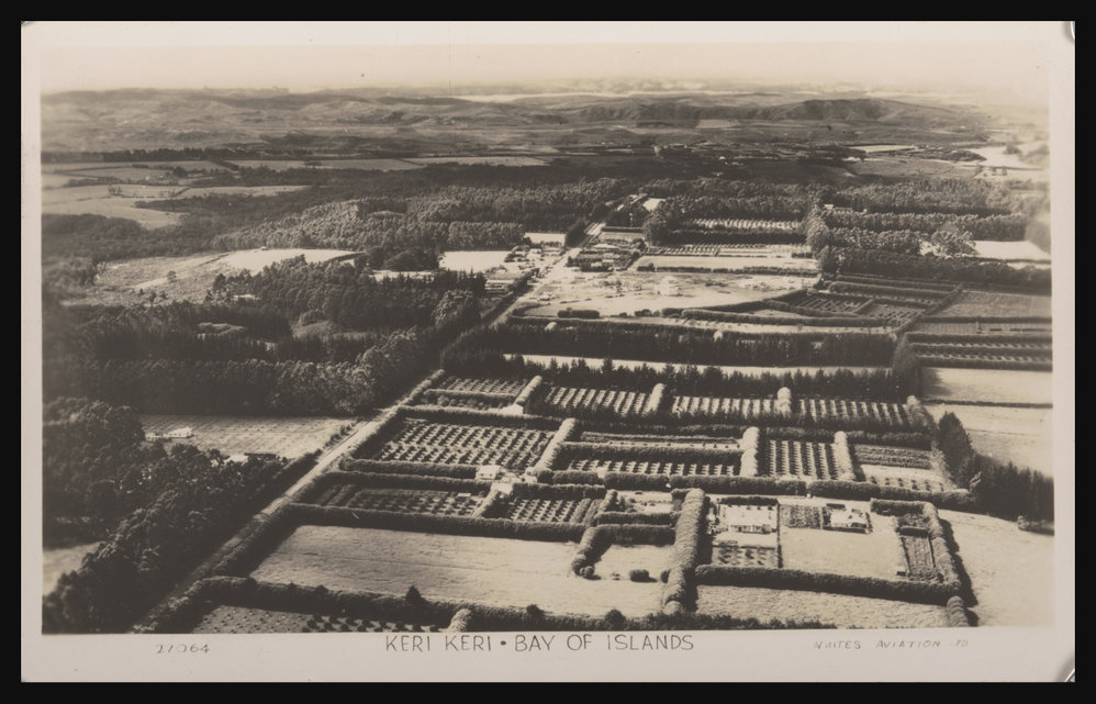 Aerial view of Kerikeri