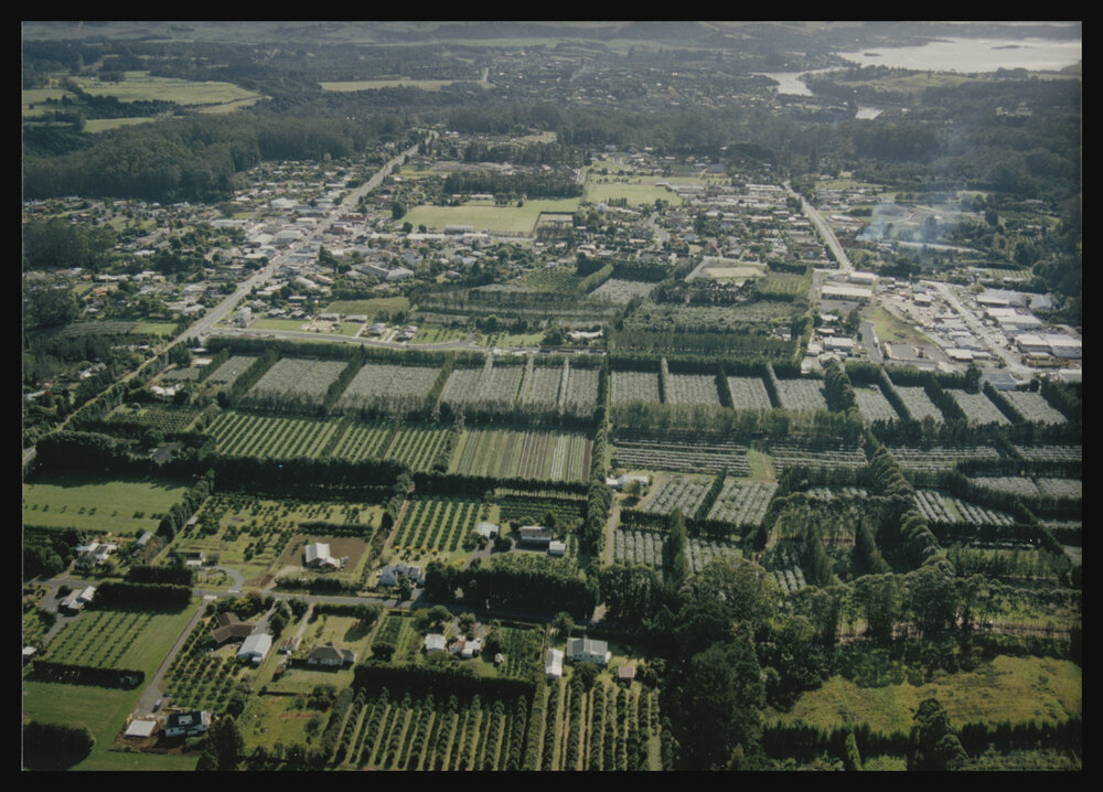 Aerial view of Kerikeri