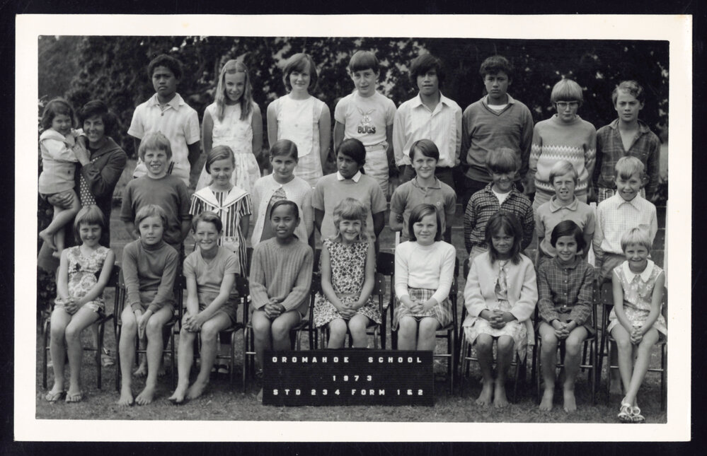 Oromahoe School 1973: Standard 2,3,4 - Form 1-2 (1)