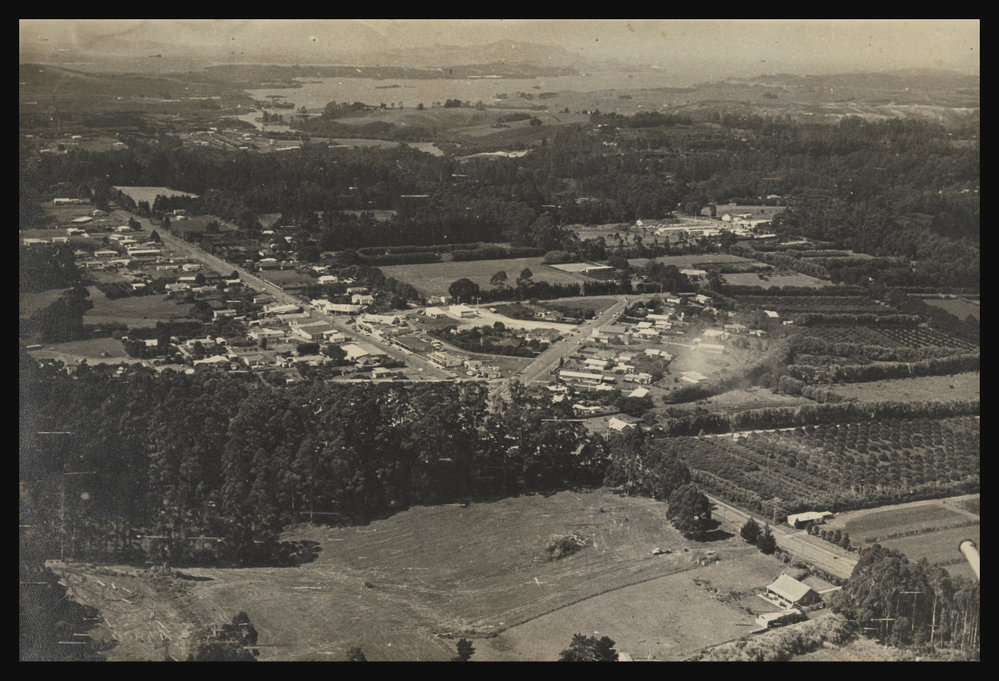 Aerial photograph of Kerikeri