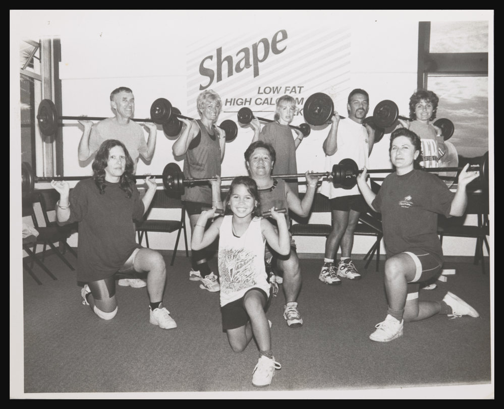People in a gym