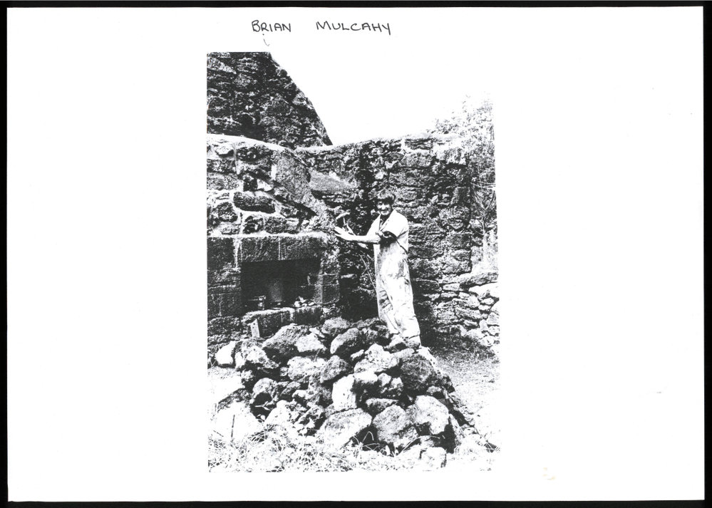 Photograph of Brian Mulcahy at the Edmonds Ruins
