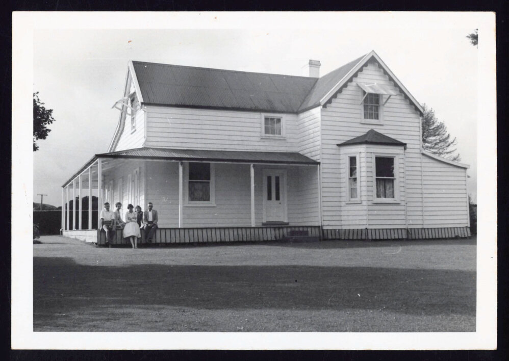 Photograph of "Akarana", Wiremu Katene's home