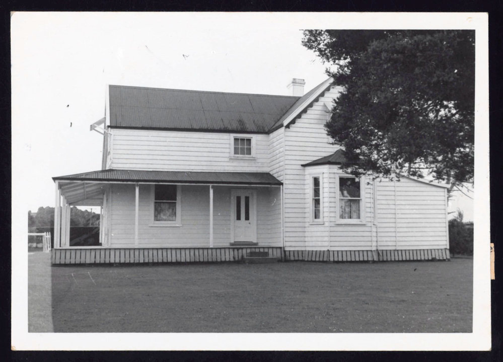 Photograph of "Akarana", Wiremu Katene's home