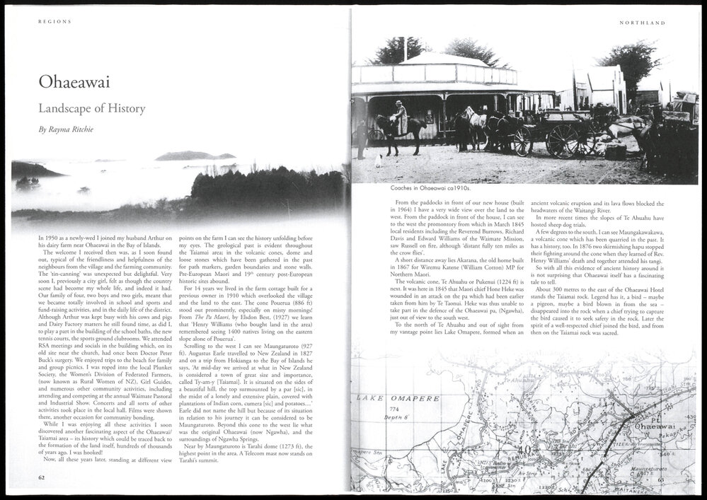 Ohaeawai : Landscape of History