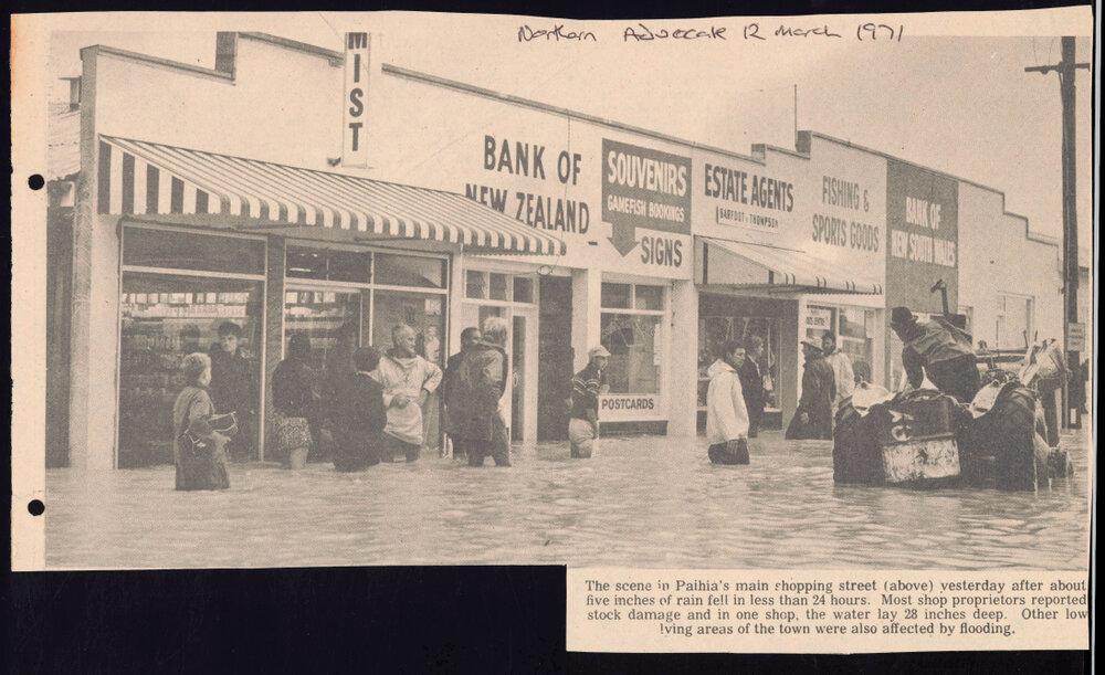 Flooding in Paihia