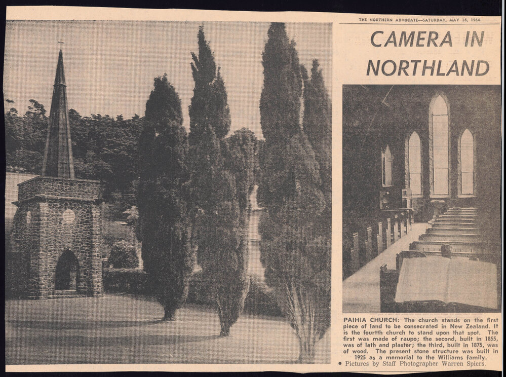 Camera in Northland : Paihia Church