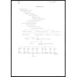 The Robinson line : Descendant chart of Turi and Rongorongo through to Roko Matarau and William Robinson