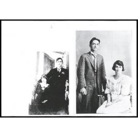 Photographs of Alfonso and Matilda Cook