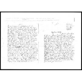 Letters from Louisa Strongman to Kenneth Strongman