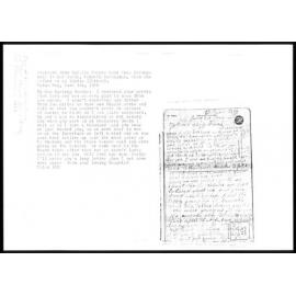 Postcard from Matilda Sophia Cook to Kenneth Strongman