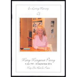 In loving memory of Mary Margaret Parry