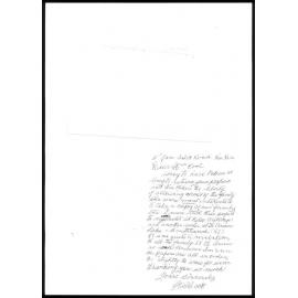 Letter from Matilda Sophia Cook to Mrs Kool