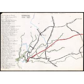 Map of Kerikeri 1919 - 1928