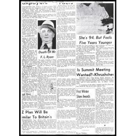 Obituary of Francis Leo Ryan