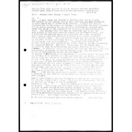 Letters from John Edmonds to the Christian Missionary Society