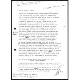 Letters to Catharine Ferguson about the Edmonds family