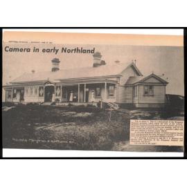 Camera in early Northland : Mangonui Hospital