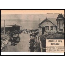 Camera in early Northland : Steamer day at Mangonui
